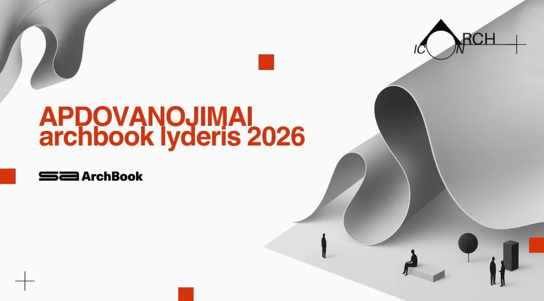 Kasmetinis ARCHBOOK platformos konkursas: „Archbook Lyderis 2026“ 5 Lyderis