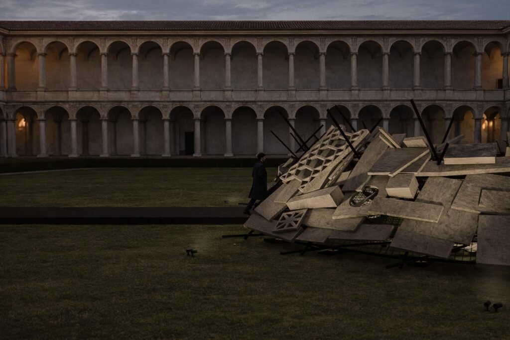 Lietuvos inicijuotas Ukrainos mokyklų atkūrimo projektas įkvėpė MATER, vieną reikšmingiausių Milano dizaino savaitės instaliacijų 4 MATER