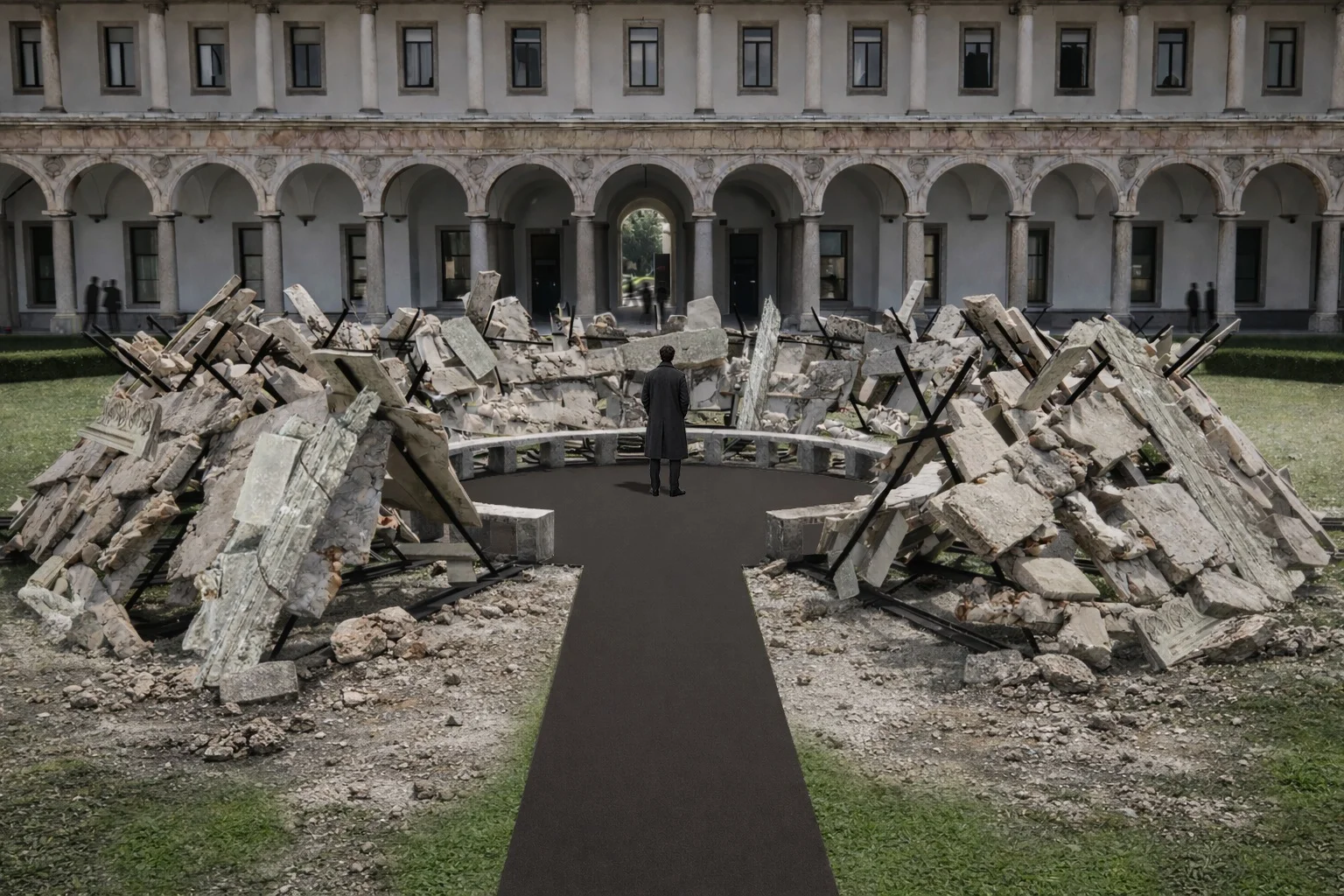 Lietuvos inicijuotas Ukrainos mokyklų atkūrimo projektas įkvėpė MATER, vieną reikšmingiausių Milano dizaino savaitės instaliacijų 6 MATER 2