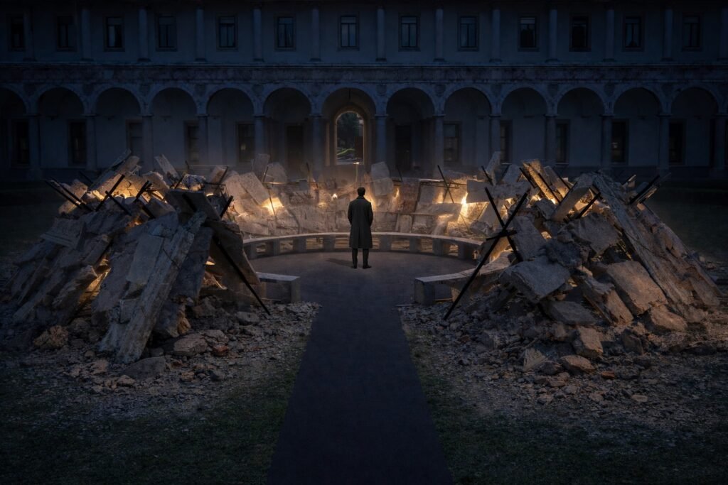 Lietuvos inicijuotas Ukrainos mokyklų atkūrimo projektas įkvėpė MATER, vieną reikšmingiausių Milano dizaino savaitės instaliacijų 5 Matter206