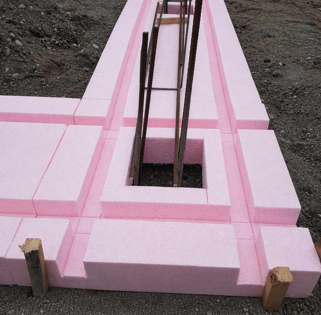 Šiloporas GEO pamato sistema – greitesnis įrengimas ir puikios šiluminės savybės 7 Siloporas pamatai liktiniai klojiniai