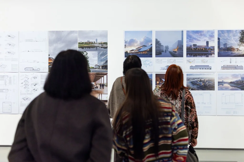 Su Vilniaus kongresų centro idėjomis jau galima susipažinti parodoje ir internete 5 Vilniaus kongresu centro ideju paroda 5. Vilniaus vystymo kompanijos nuotr