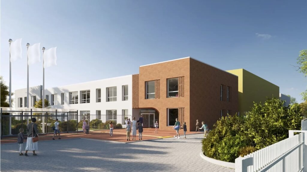 Vilniuje ieškomi rangovai 3 mokykloms rekonstruoti: ugdymo įstaigų plotai didės dvigubai 5 Vyturio pradinė mokykla - UAB „In Ace“ vizualizacija