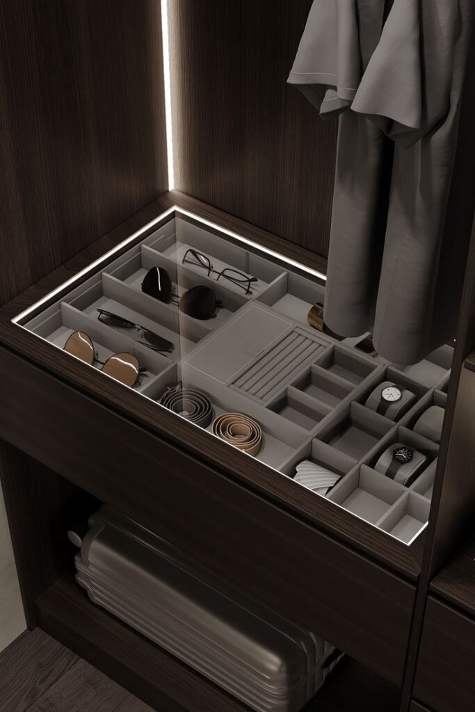 Miegamojo ir drabužinės tandemas šiuolaikiniuose namuose 9 e8f3e7ffdc2893139202ec66f356a970