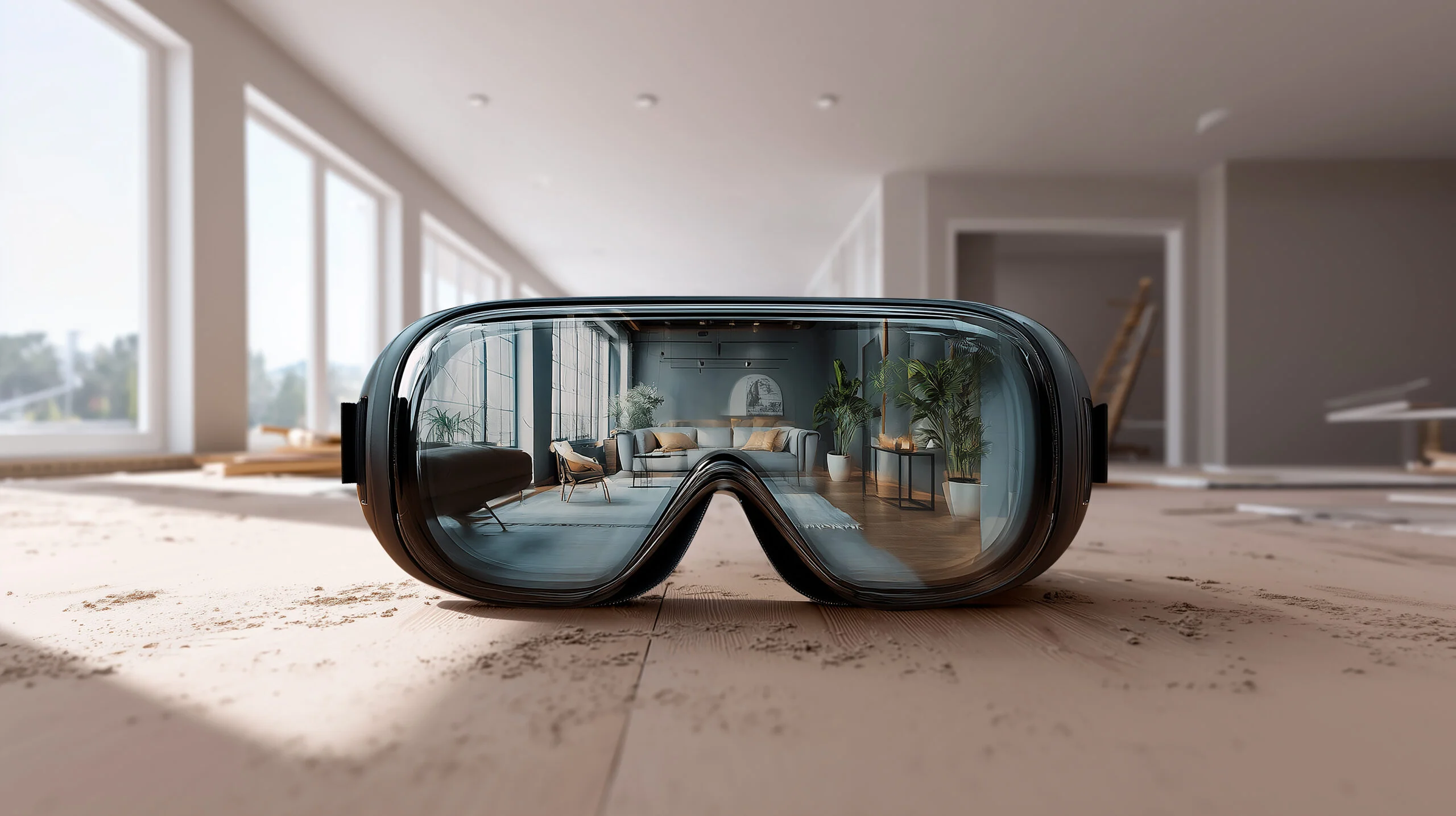 Metaerdvė: ar šiuolaikinis interjeras diktuojamas skaitmenizacijos? 6 u4388828451 realistic photo of isolated VR glasses with a vi scaled