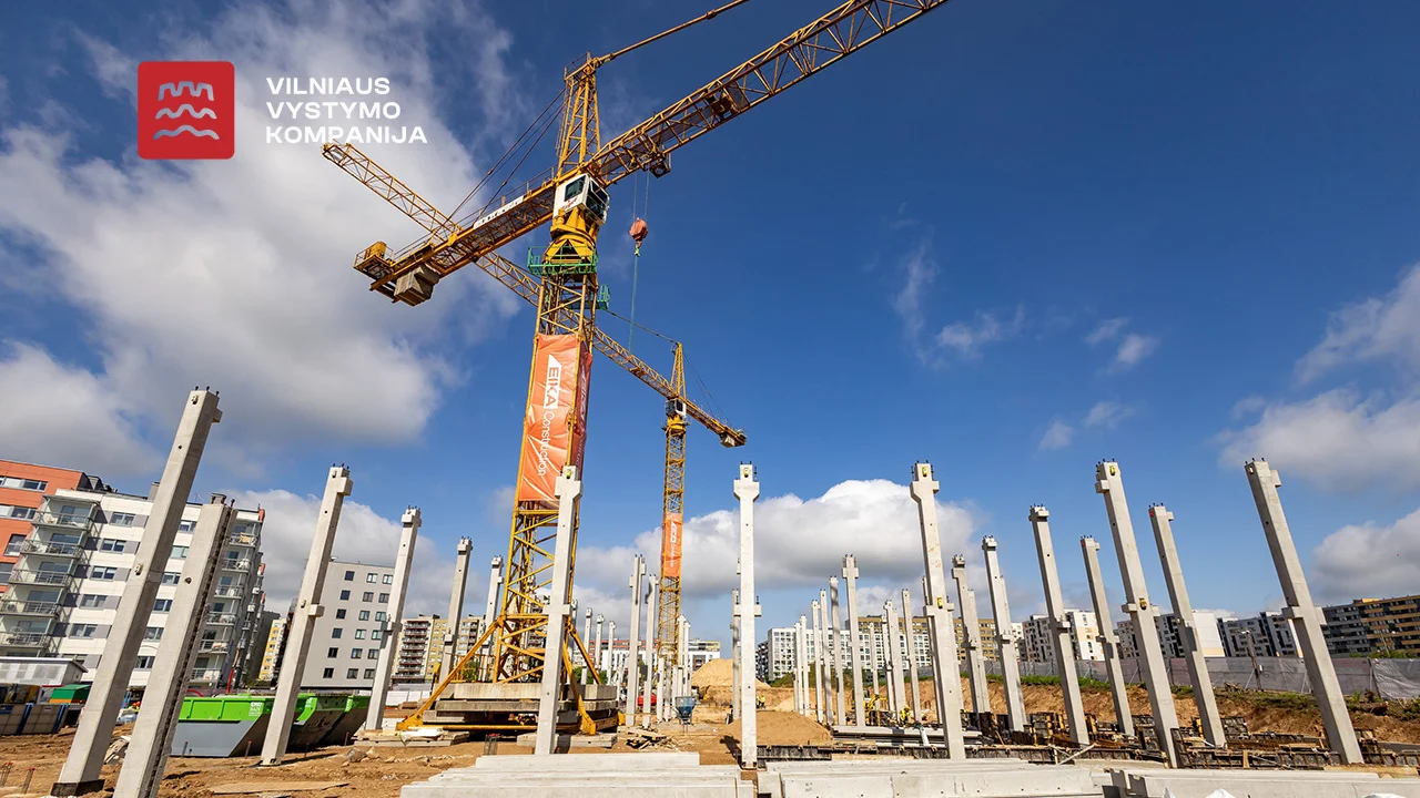 Perkūno progimnazija Perkūnkiemyje – pradėtos statybos, atidarymas 2027 m. rugsėjį 4 VVK main foto 3