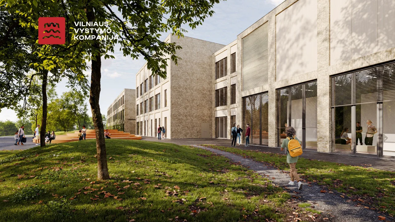 Pavilnyje iškils nauja progimnazija: baseinas, modernios laboratorijos ir vieta beveik 1 000 mokinių 5 VVK main foto