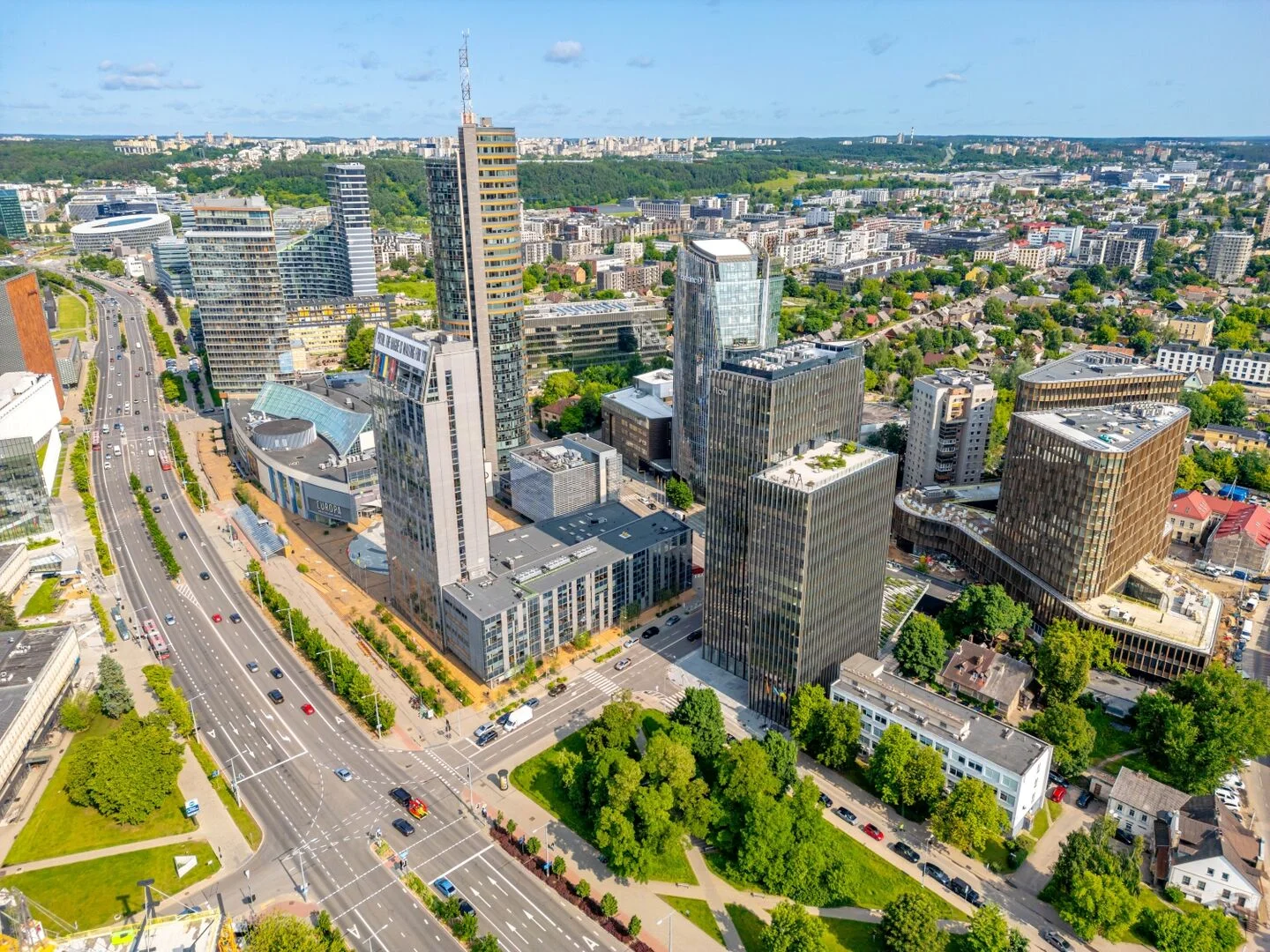 Vilniaus biurų rinka 2026-aisiais: stabilizacijos paieškos ir perėjimas į brandos etapą 1 Vilnius centras biurai