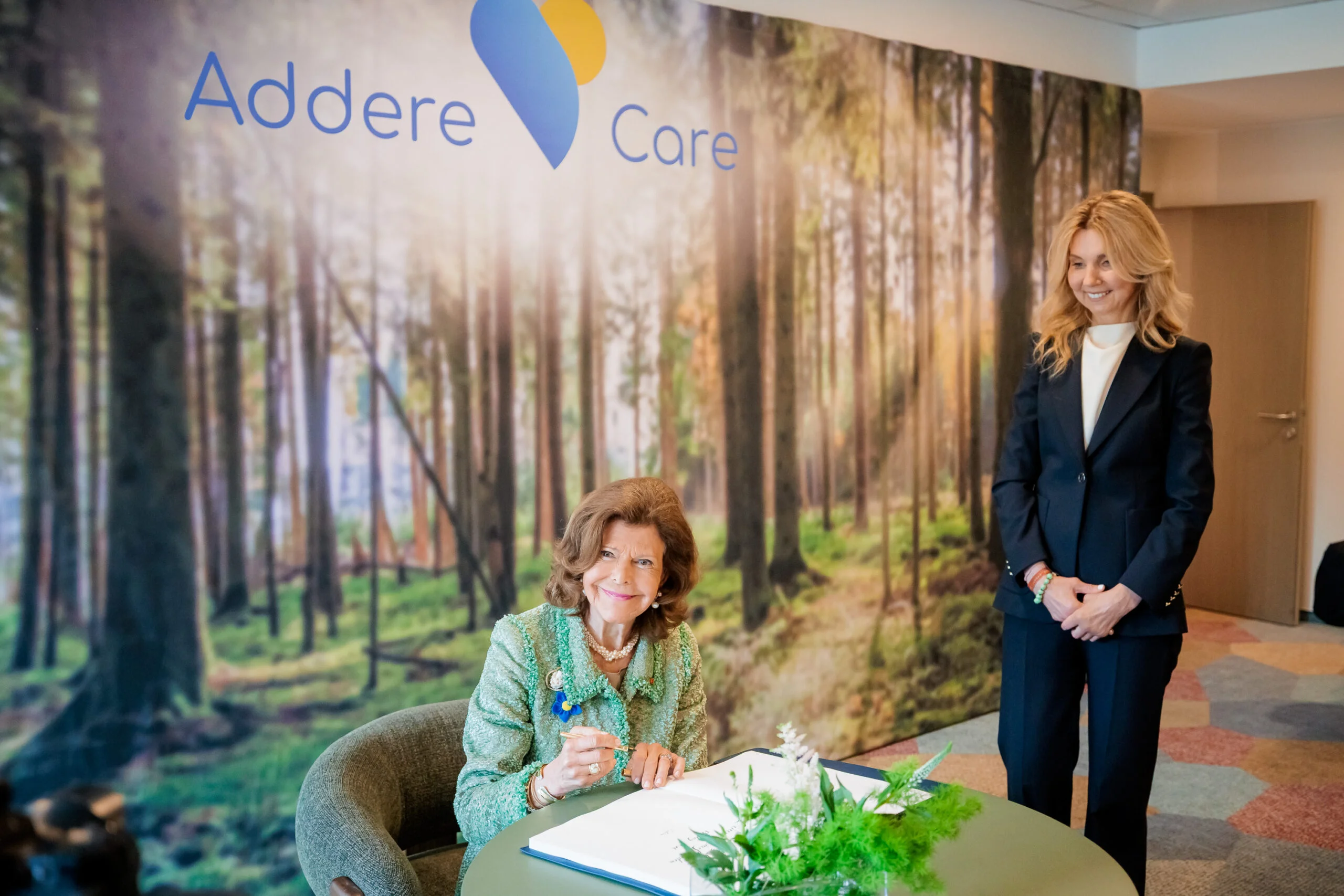 Vilniuje atidaryta „Addere Care" slaugos ligoninė, lankantis Švedijos karalienei Silvijai 4 svedijos karaliene vilnius scaled