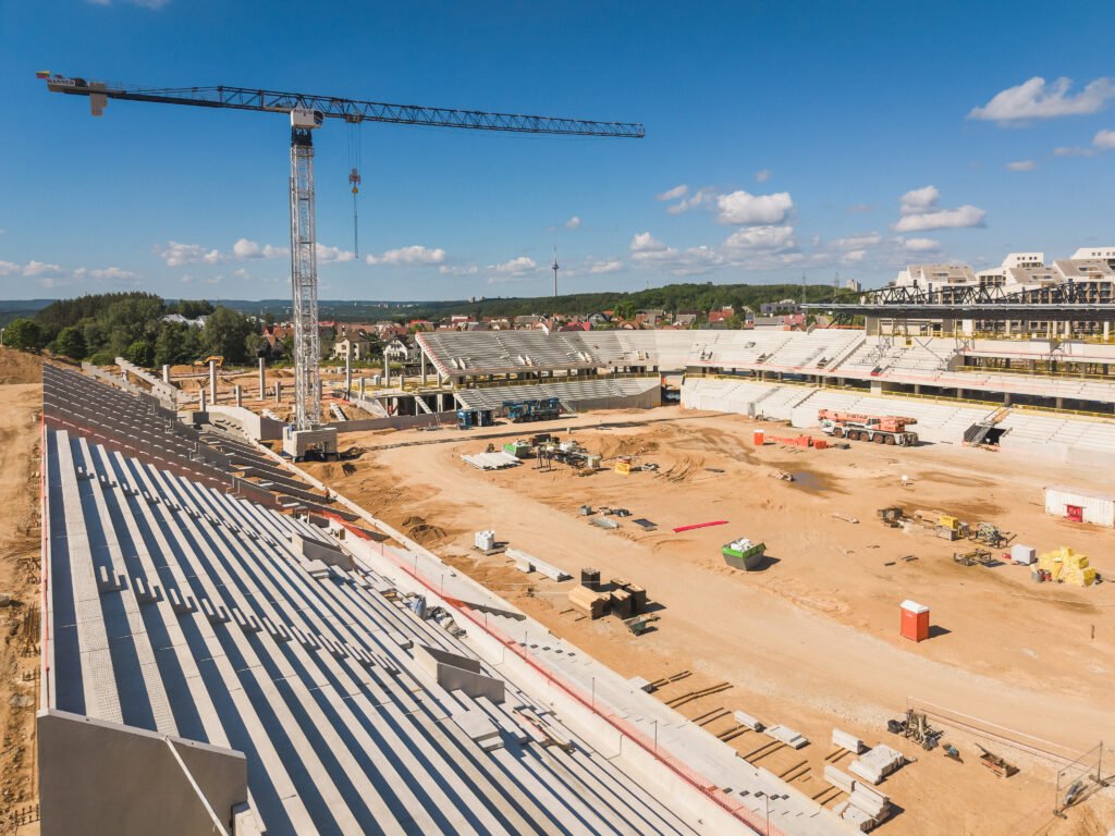 Nacionalinis stadionas po metų statybų: patikrino, kaip sekasi laikytis darbų plano 7 2026 06 20 Stadionas Naresta 12 of 52