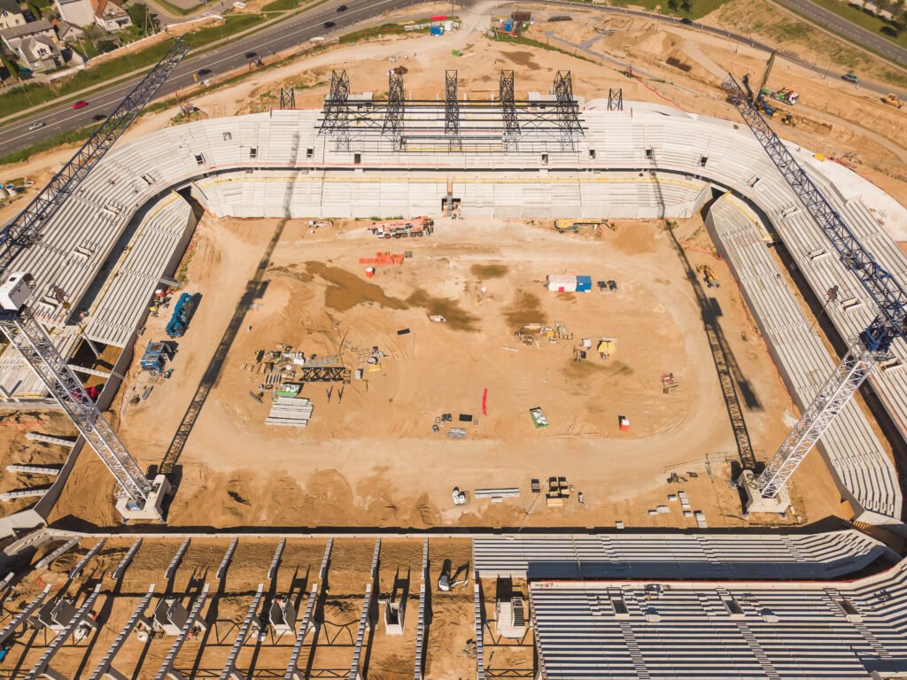 Nacionalinis stadionas po metų statybų: patikrino, kaip sekasi laikytis darbų plano 9 2026 06 20 Stadionas Naresta 14 of 52