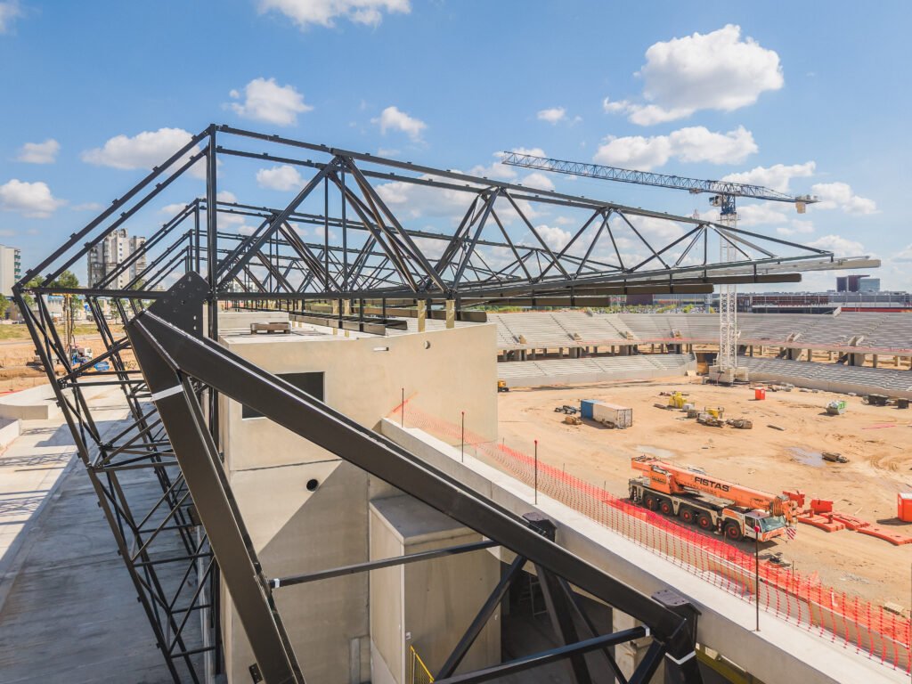 Nacionalinis stadionas po metų statybų: patikrino, kaip sekasi laikytis darbų plano 3 2026 06 20 Stadionas Naresta 37 of 52