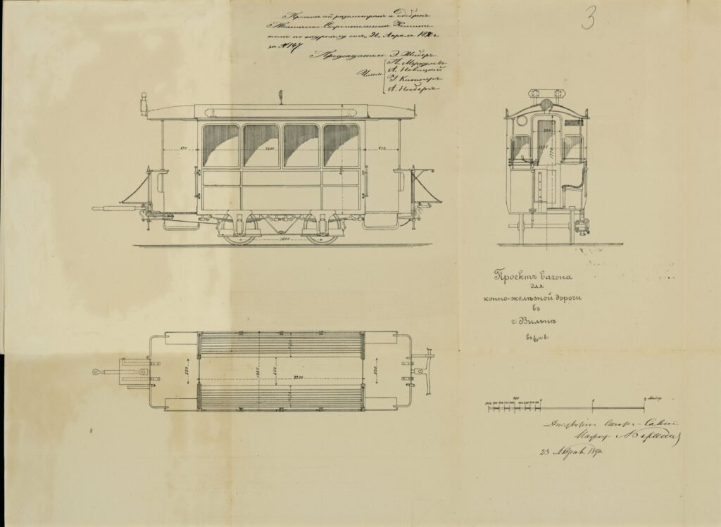 Vilniaus viešasis transportas: tramvajus (I dalis) 2 Nr. 1