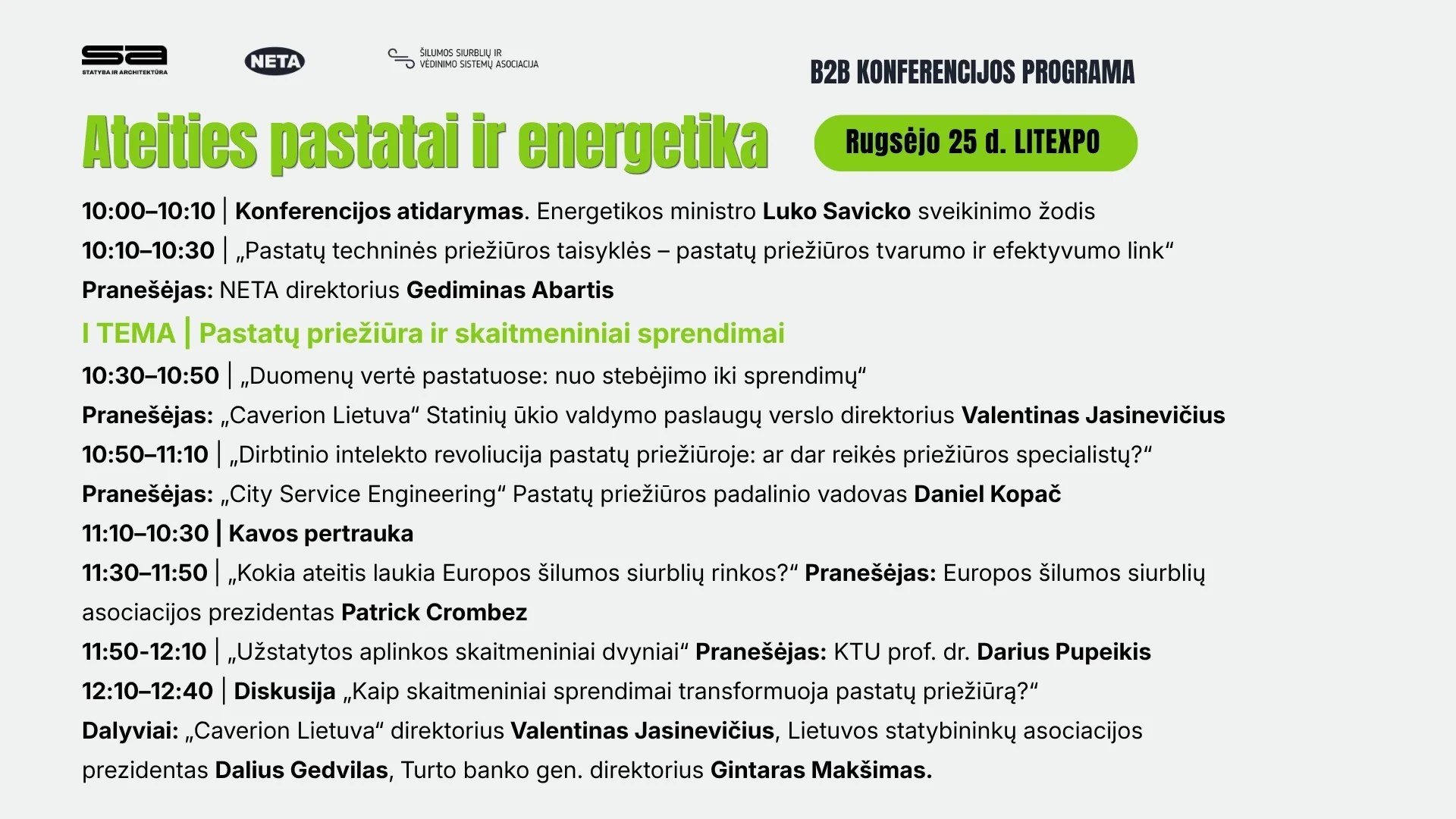 2026-ieji keičia pastatų priežiūrą. Ar jūsų organizacija pasiruošusi? 2 programa