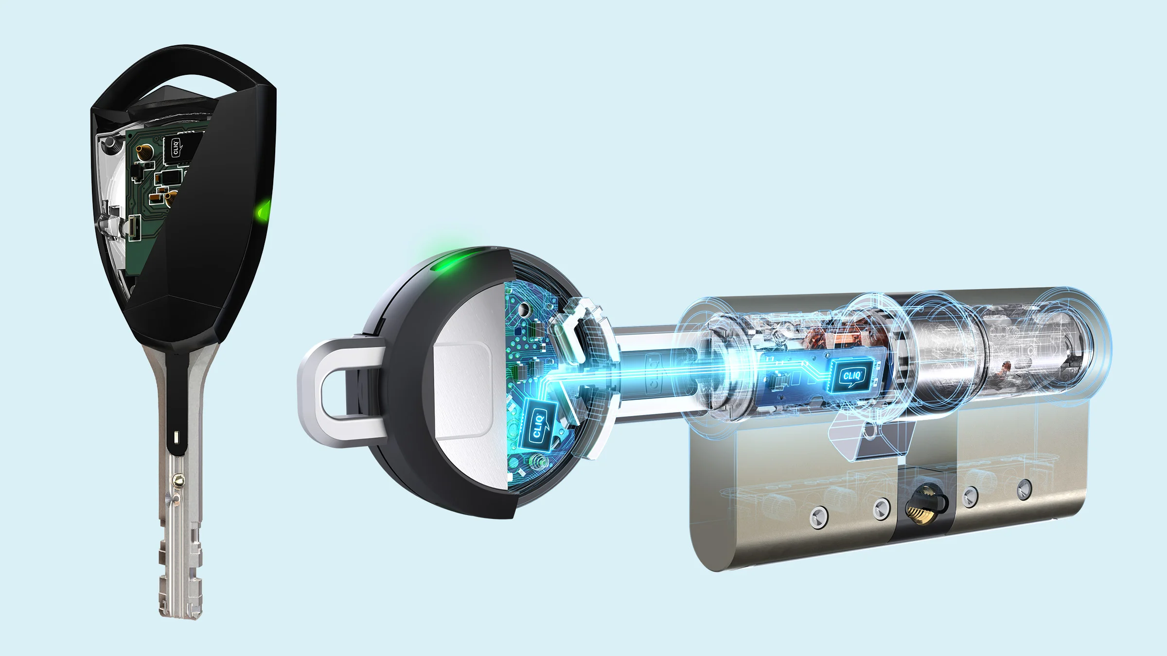 Belaidės technologijos – įeigos kontrolės ateitis 3 CLIQ Technology