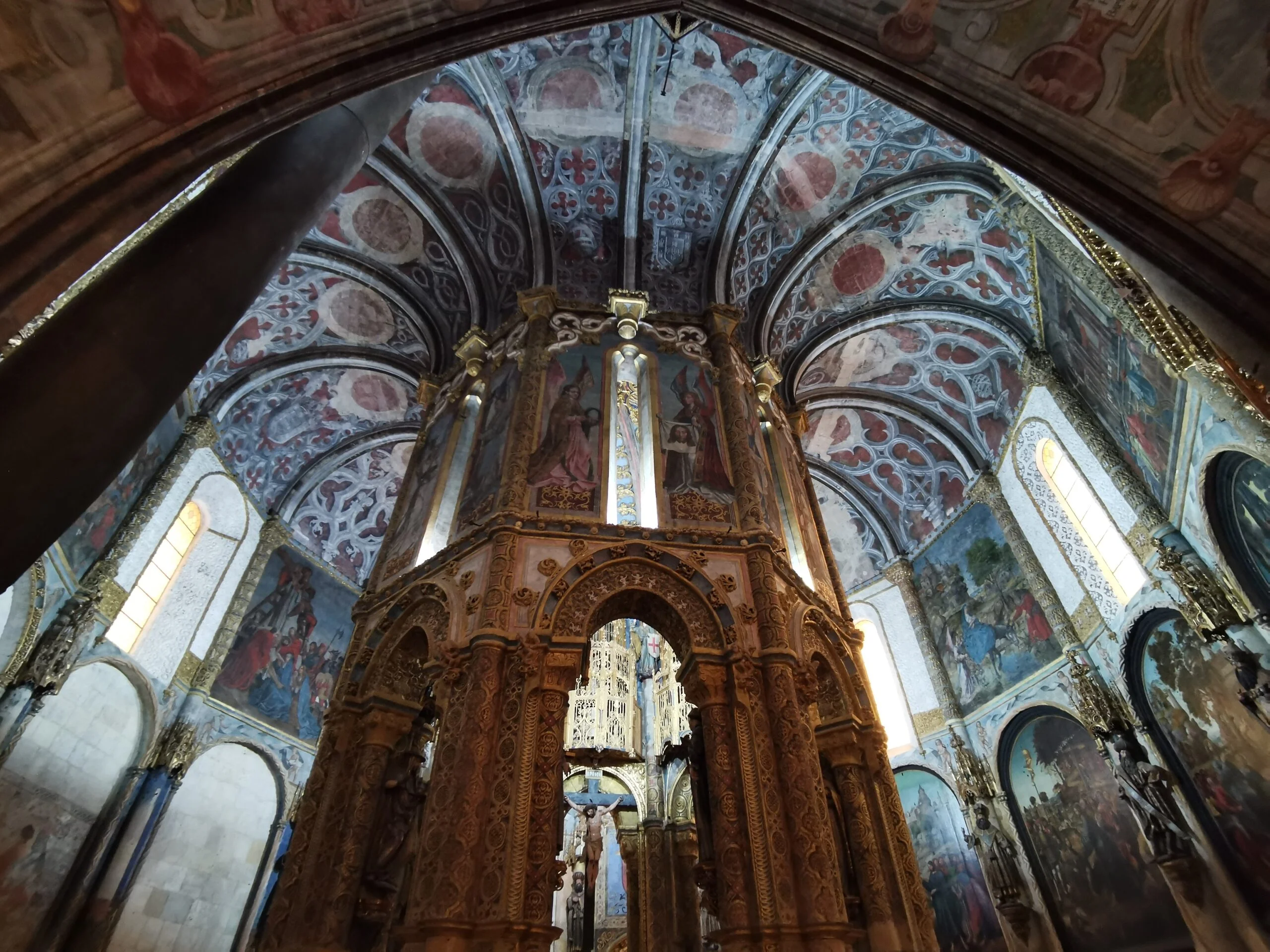 Dėl vieno pastato architektūros istorikas V. Petrulis nuvažiuotų 500 kilometrų 4 Convento de Cristo vienuolynas Tomaro mieste Portugalijoje 1 scaled