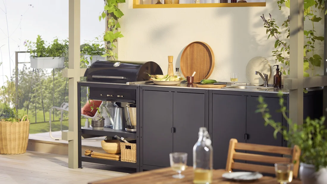 Svajojate apie lauko virtuvę? Patarimai, nuo ko pradėti 5 IKEA Lauko virtuve 2