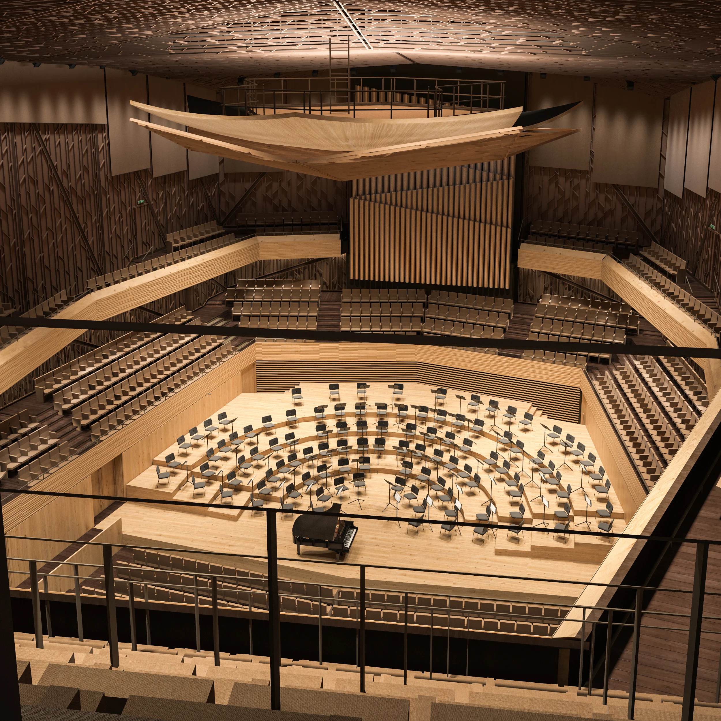 Vilniaus kultūros epicentras: netrukus skambės Nacionalinė koncertų salė „Tautos namai“ 13 MAIN HALL 01 SR00028