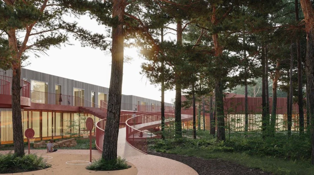 Naujoms Vilniaus pradžioms – 177 mln. eurų. Sostinėje vienu metu statomi penki darželiai ir keturios mokyklos 7 Pixel Guardian ir UAB Ponama vizualizacija 2
