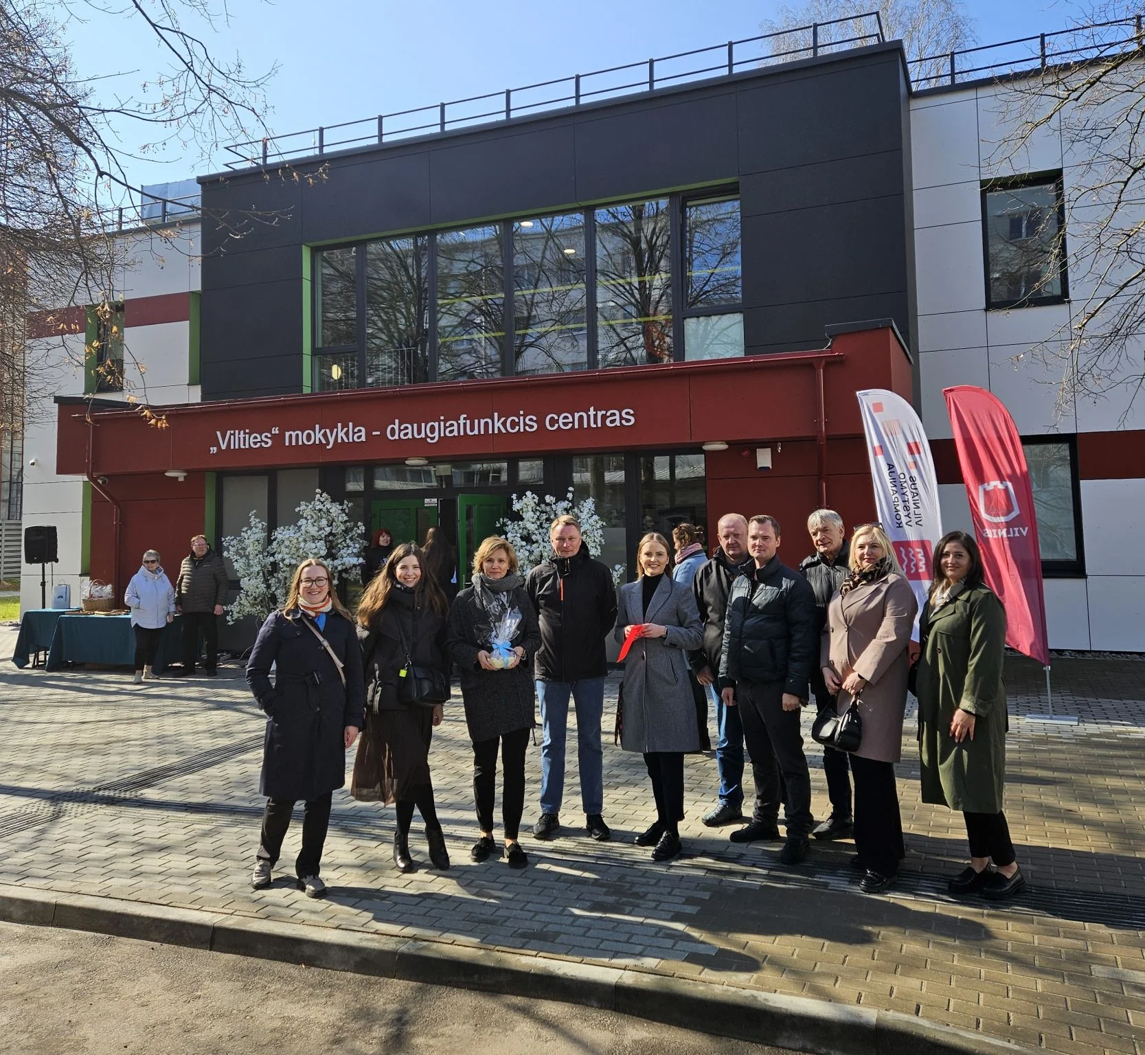 Vilniaus projektai. Kaip nauja sostinės planavimo strategija ir viešojo sektoriaus transformacija keičia miestą 7 Vilties mokykla – daugiafunkcis centras. Vilniaus vystymo kompanijos nuotr