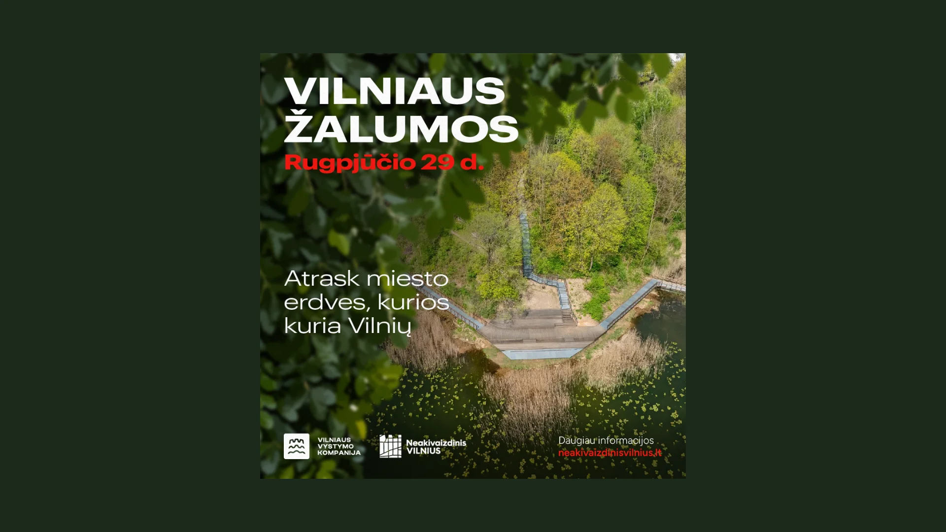 Už kiekvienos aikštės ir parko slypi istorija: „Vilniaus žalumos“ kviečia ją atrasti 7 vilniaus zalumos 1