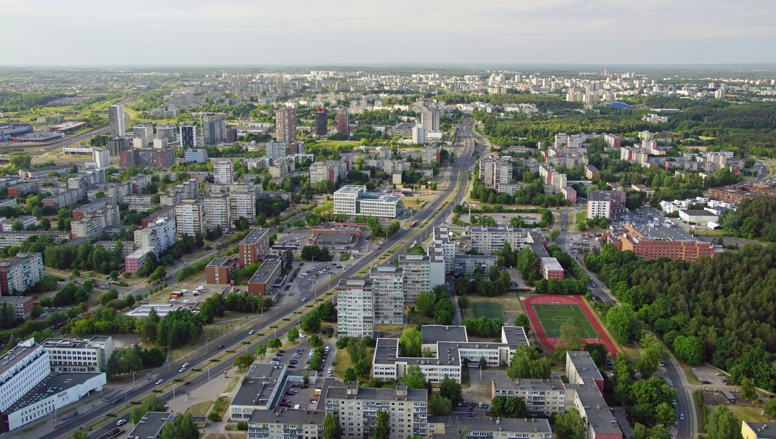 Siūlo naują miestų planavimo vienetą – urboląstelę: išorinė riba, gyvenamieji kvartalai ir žaliasis branduolys 5 vilnius 2024 scaled