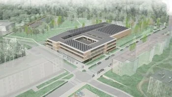 Sostinės Bajorų progimnazija bus: gauta ES parama 2 537945 bajorprogimnazijamburbanistinarchitektravizualizacija