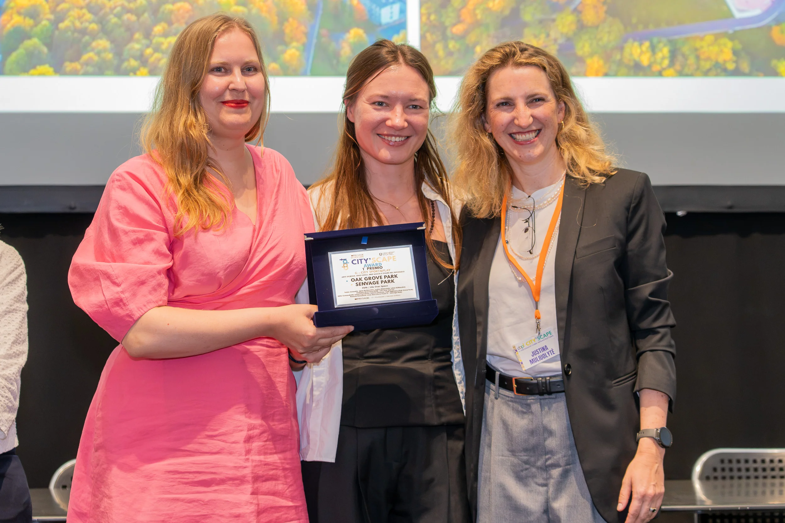 Du lietuvių projektai Milane įvertinti „City’Scape Award 2026“ apdovanojimu 2 Cityscape 2026 award