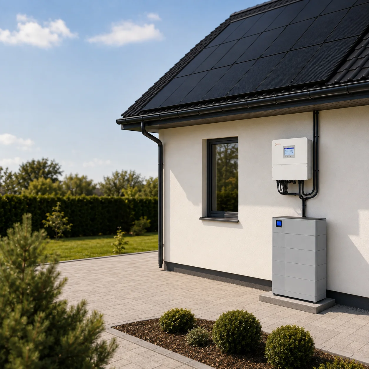 Ar saulės elektrinė veiks dingus elektrai? Ką būtina žinoti apie atsarginį maitinimą 2 saules elektrine