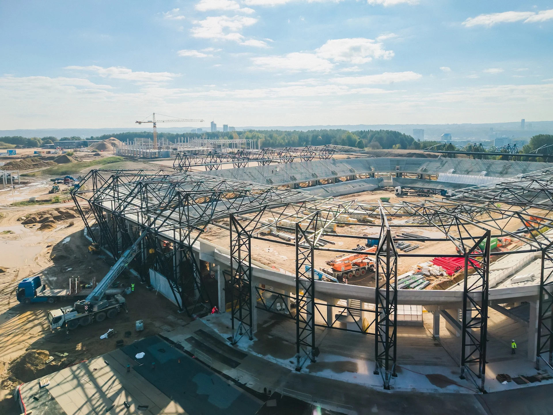 Nacionaliniame stadione spalio mėnesį imsis stogo dengimo 2 Naresta Stadionas2026rugsejis14of47