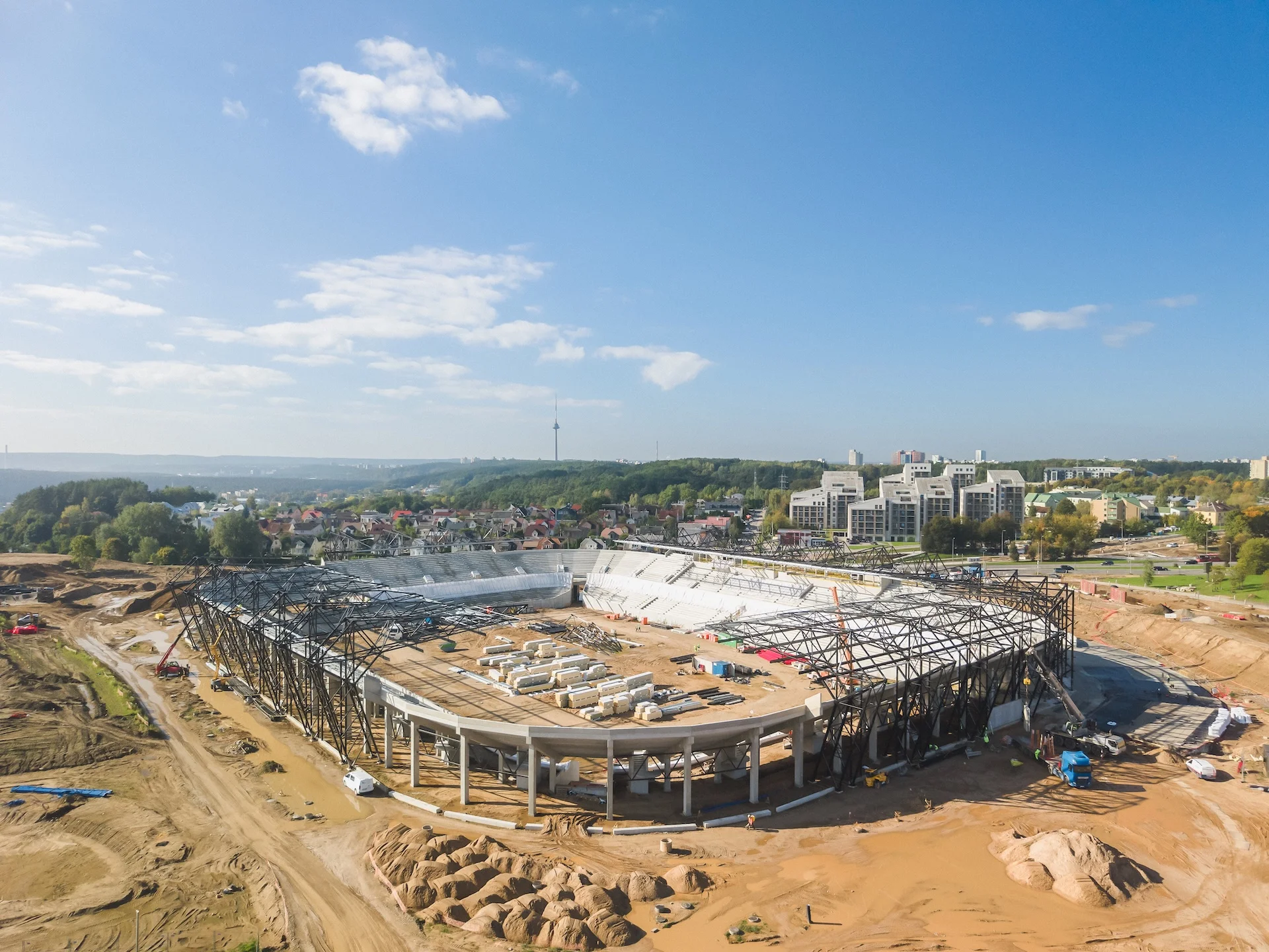 Nacionaliniame stadione spalio mėnesį imsis stogo dengimo 5 Naresta Stadionas2026rugsejis1of47