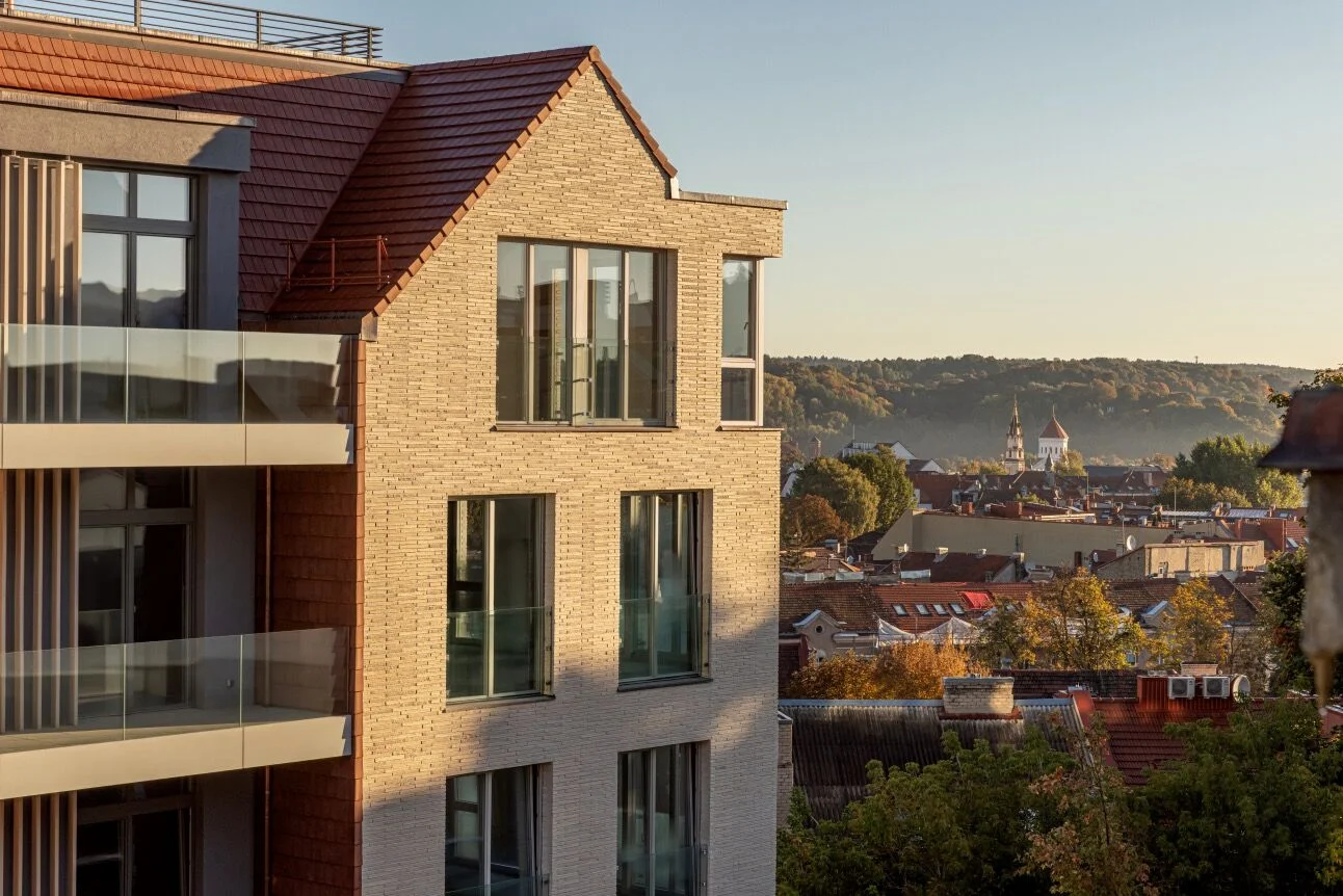 Vilniaus centre užbaigė projektą „Miesto vilos“ 3 miestovilos 3