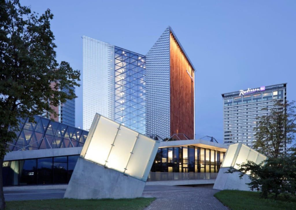 „Swedbank“ centrinė būstinė Vilniuje. Ambraso architektų biuras. Nathan Willock nuotr.