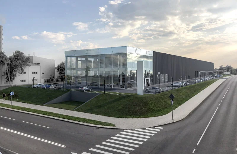 Anglių aikštelės vietoje – automobilių salonas 1 automobilių salonas