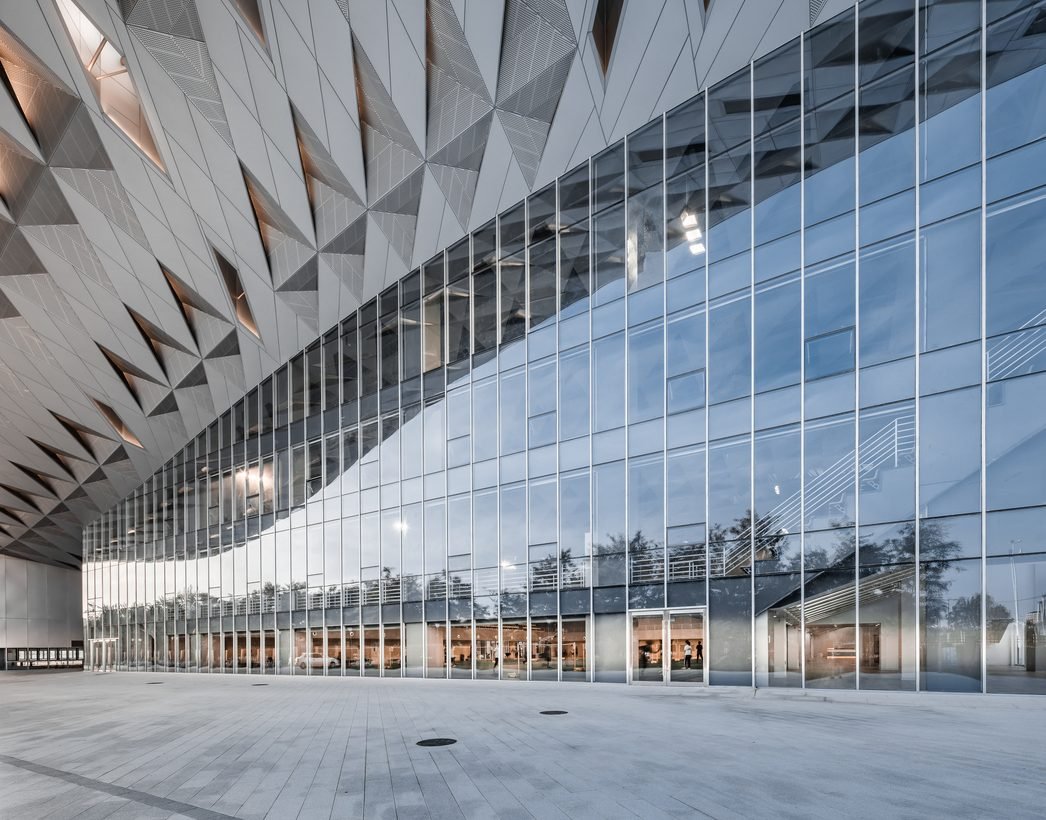 Architektūros milžinai: 6 įspūdingi sporto kompleksai, arenos ir stadionai 9 „Atelier Alter Architects" nuotr.