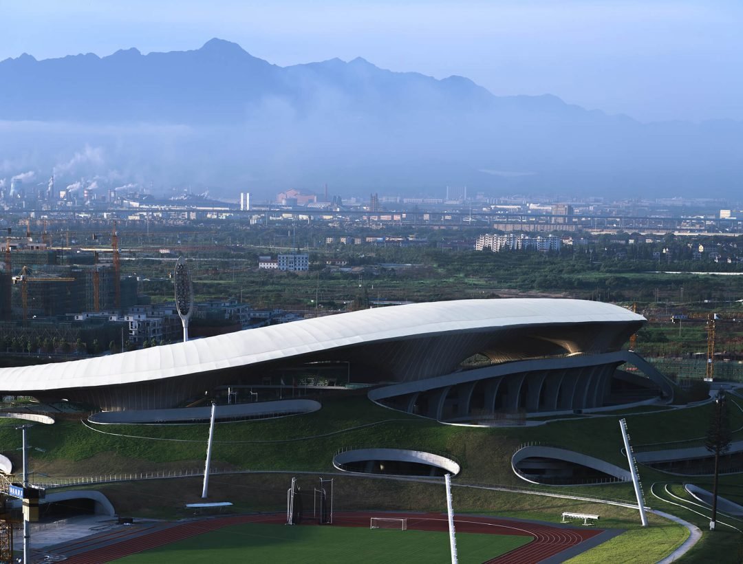 Architektūros milžinai: 6 įspūdingi sporto kompleksai, arenos ir stadionai 59 „Arch Esixt" nuotr.