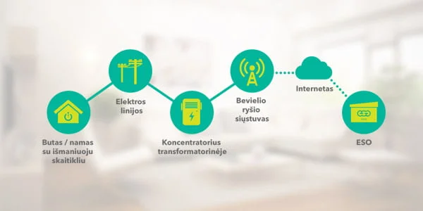 Diegiami pirmieji išmanieji elektros skaitikliai 9 eso elektra