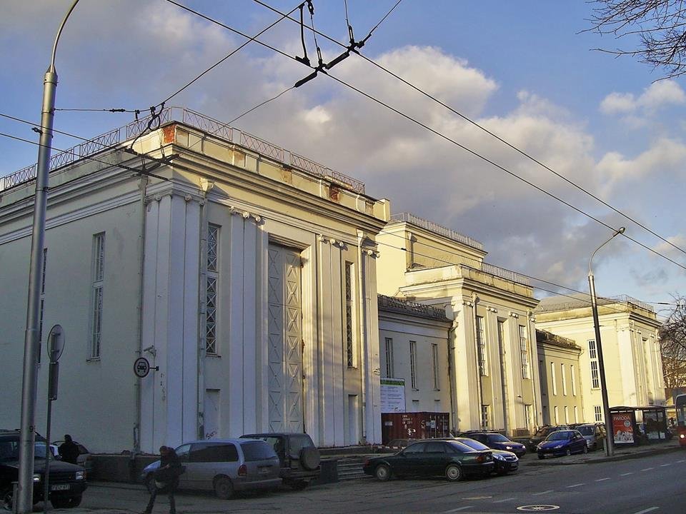1930 m. Vytauto Landsbergio-Žemkalnio suprojektuotas Valstybės teatro (dab. Kauno valstybinio muzikinio teatro) fasadas Kęstučio gatvėje. G. Oržikausko nuotr.