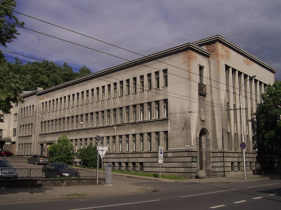 Prekybos, pramonės ir amatų rūmai K. Donelaičio gatvėje, 1938 m. G. Oržikausko nuotr.