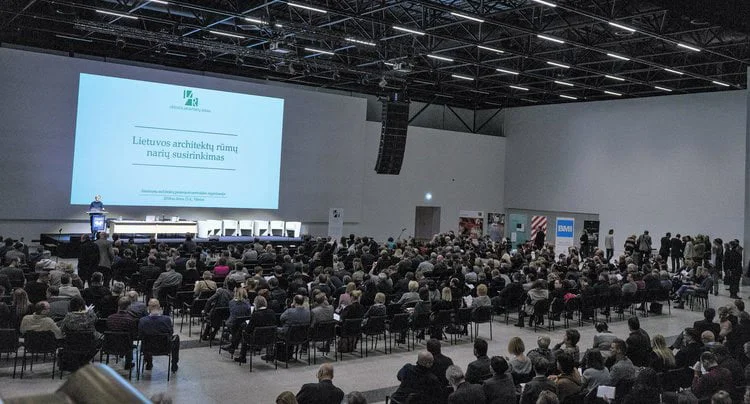LAR metiniame susirinkime – daugiau nei pusė narių 1 Lietuvos architektų rūmų