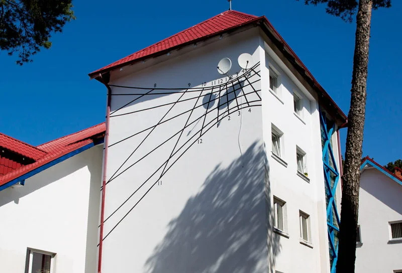 Saulės laikrodis ‒ Nidai 1 saulės laikrodis