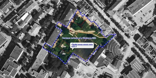 amfiteatro teritorija Šiauliuose