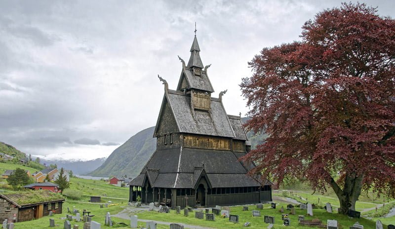 Kopperstadto bažnyčia Norvegijoje.