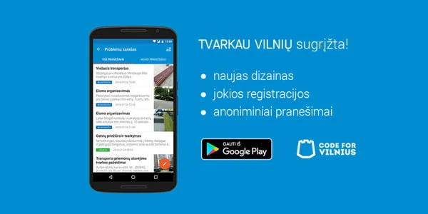 „Tvarkau Vilnių“